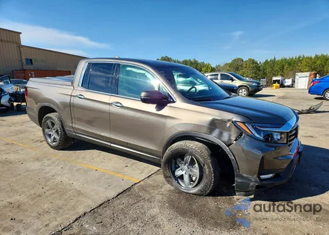 2022 Honda Ridgeline Rtl из США, поврежденный, VIN 5FPYK3F72NB012766